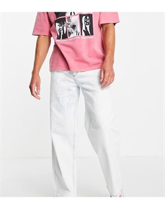 Выбеленные суперсвободные джинсы в винтажном стиле 90 х x014 Collusion