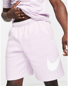 Шорты бледно фиолетового цвета Club Nike