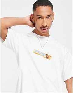 Белая футболка с принтом шоколадного батончика Carhartt wip