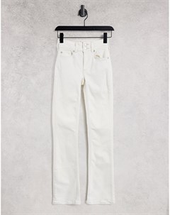 Белые джинсы клеш с завышенной талией Shayla Free people