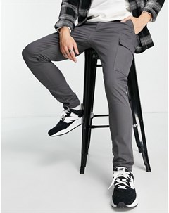 Черные брюки карго скинни Asos design