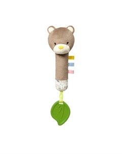 Развивающая игрушка пищалка с прорезывателем Мишка Teddy Babyono