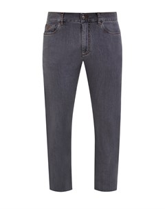 Минималистичные джинсы из денима stretch Canali