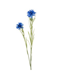 Искусственные цветы Василек 65см синий Silk-ka