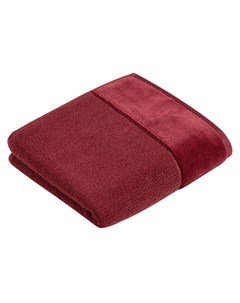 Полотенце Pure 50x100см цвет красный Vossen