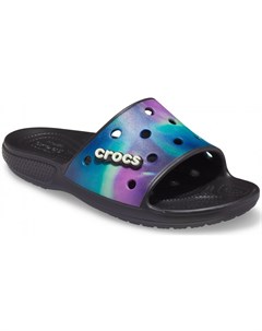 Шлепанцы Classic Out of This World Slide Multi Black Crocs