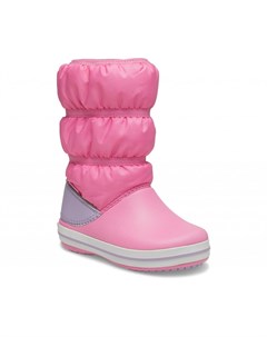 Сапоги детские Kids Crocband Winter Boot Pink Lemonade Lavender Crocs