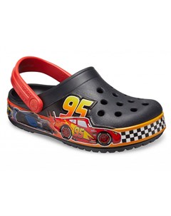 Сабо для мальчиков Kids Fun Lab Disney and Pixar Cars Band Clog Black Crocs