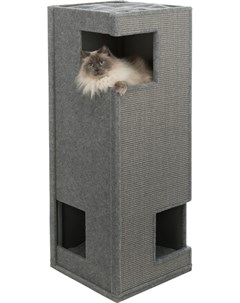 Домик Gabriel XXL серый для кошек 45 х 45 х 118 см Серый Trixie