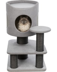 Домик Tazio XXL серый для кошек 58 58 х 97 см Серый Trixie