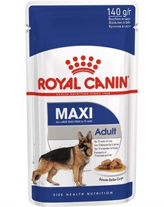 Паучи Maxi Adult для взрослых собак крупных пород 140 г Royal canin