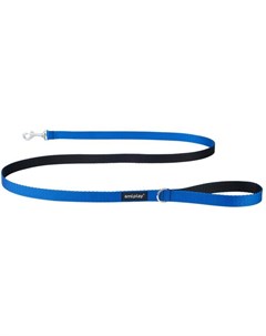 Поводок Twist голубой для собак M 150 см x 1 5 см Голубой Amiplay