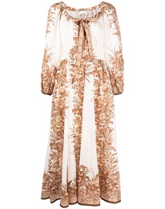 Платье Moonshine с цветочным принтом Zimmermann