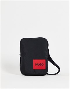 Черная сумка через плечо Ethon Hugo