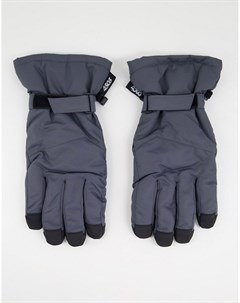Серые лыжные перчатки Asos 4505