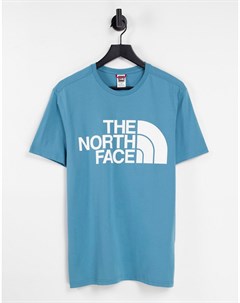 Синяя футболка Standard The north face