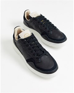 Черные кроссовки Supercourt Adidas originals