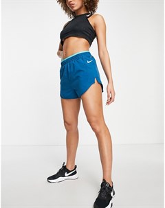 Синие шорты длиной 3 дюйма Tempo Luxe Nike running