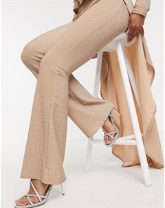 Трикотажные расклешенные брюки Asos design