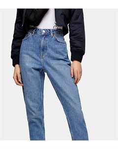 Выбеленные джинсы в винтажном стиле с рваными краями Topshop tall