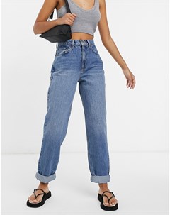 Выбеленные джинсы в винтажном стиле с завышенной талией Asos design