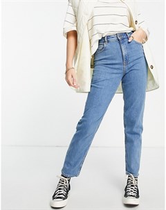 Выбеленные узкие джинсы в винтажном стиле с высокой талией Asos design