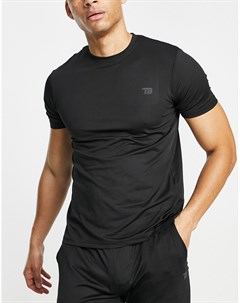 Черная спортивная футболка Threadbare Active Threadbare fitness