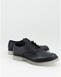 Черные туфли на шнуровке Reece Schuh