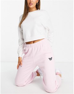 Классические розовые джоггеры в винтажном стиле Hollister
