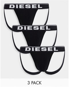 Набор из 3 черных трусов джоков Diesel
