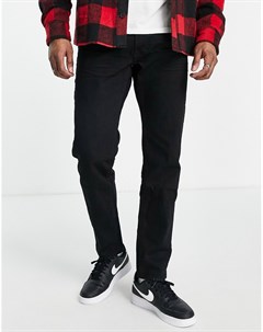 Черные зауженные джинсы в стиле 90 х Abercrombie & fitch