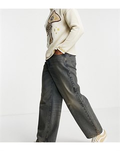 Очень свободные джинсы в стиле 90 х с эффектом застиранности в стиле 00 х x014 Collusion