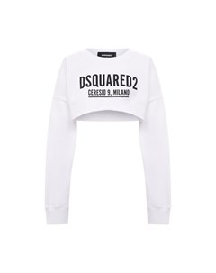 Хлопковый пуловер Dsquared2