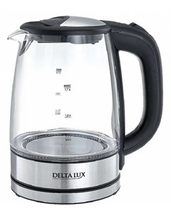 Чайник электрический Delta Lux DL 1204B 2200Вт 1 7л черный Bit