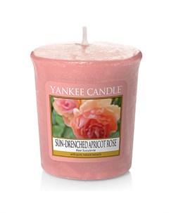 Свеча Солнечная абрикосовая роза Yankee candle