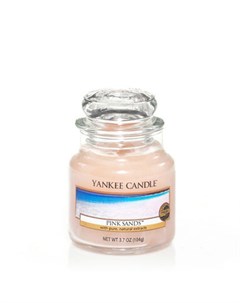Аромасвеча в стеклянной банке малая Розовые пески Yankee candle