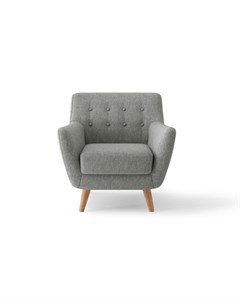 Кресло picasso серый 82x83x85 см Bradexhome