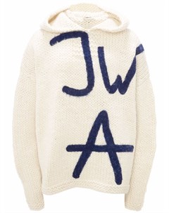 Худи с вышитым логотипом Jw anderson