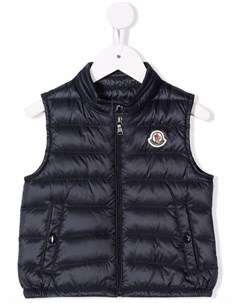 Дутый жилет с логотипом Moncler enfant