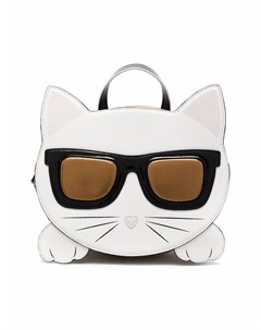 Рюкзак Choupette с эффектом металлик Karl lagerfeld kids