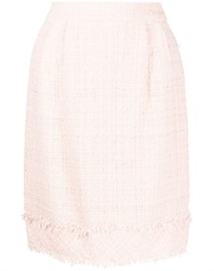 Твидовая юбка карандаш 2010 х годов Chanel pre-owned
