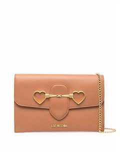 Сумка через плечо с пряжкой Horsebit Love moschino