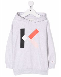 Худи с монограммой Kenzo kids