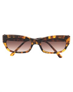 Солнцезащитные очки в оправе черепаховой расцветки Ami paris