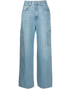Прямые джинсы с завышенной талией Frame