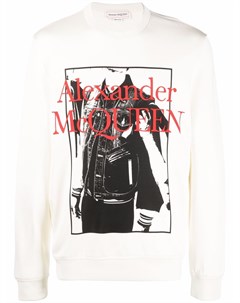 Толстовка с графичным принтом Alexander mcqueen