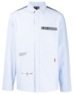 Джинсовая рубашка с нашивкой логотипом Izzue