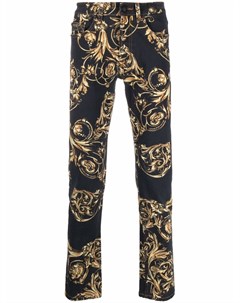 Джинсы с принтом Regalia Baroque Versace jeans couture