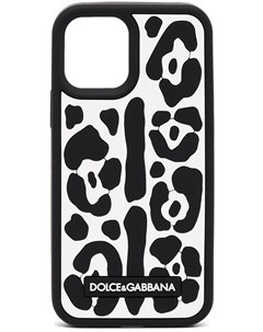 Чехол для iPhone 12 Pro с леопардовым принтом Dolce&gabbana