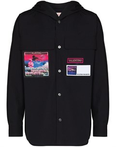 Куртка рубашка с капюшоном Valentino